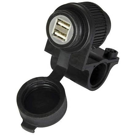 Oxford Su Geirmez ift Soket Usb arj Cihaz-Atv Uyumlu