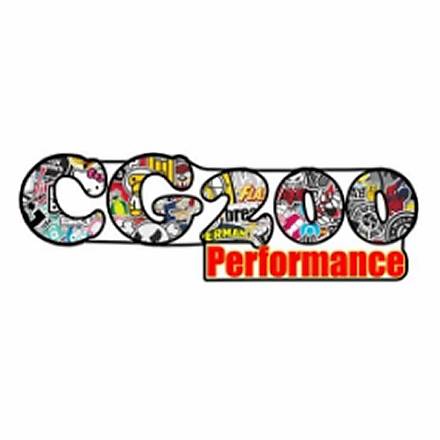 Cg 200 Performance Sticker 20*6.5 cm