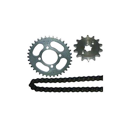 Cup Motosiklet Zincir Dili Seti (110L-14T-36T)