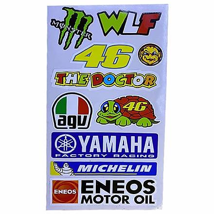 Monster Wlf  Sticker seti