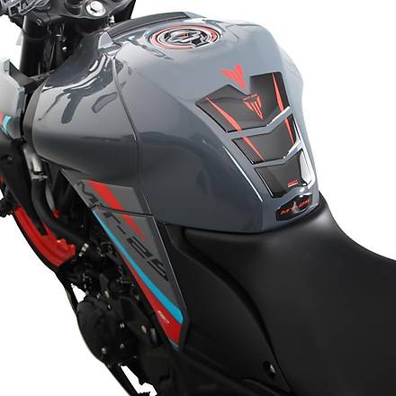 GP Kompozit Yamaha MT-25 2020-2023 Uyumlu Tank Pad Seti Mavi-Krmz