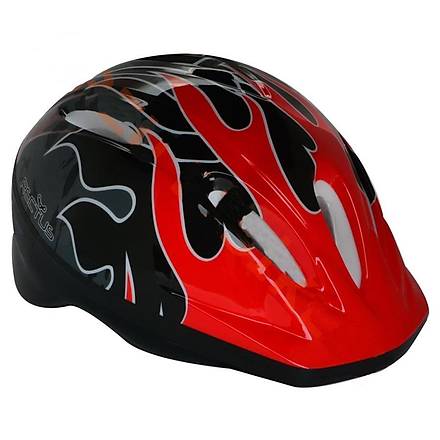 Rectus ocuk Bisiklet Kask  Krmz-Siyah 51-55 Cm