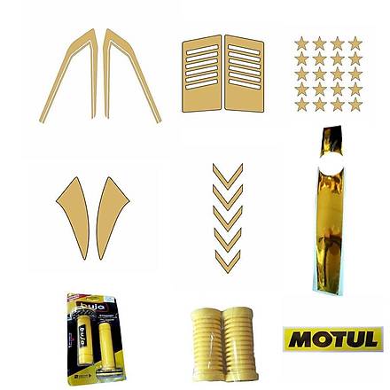 CG Gold Modifiye Sticker Depo erit Seti 9 Para