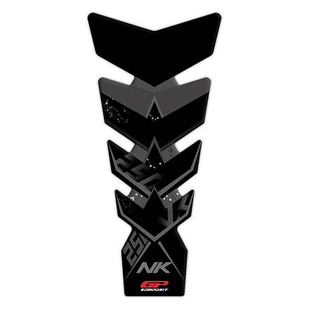 GP Kompozit CF Moto NK 250  2018-2023 Uyumlu Tank Pad Seti Siyah