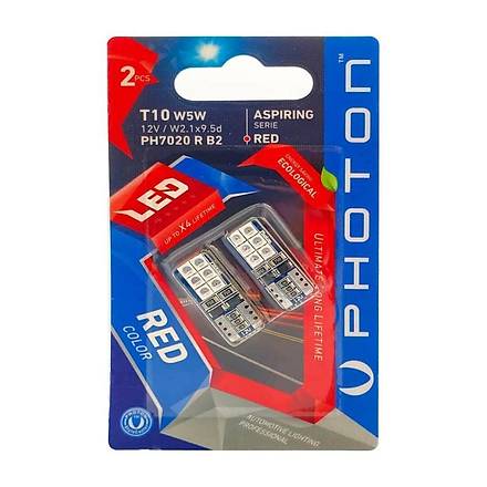 Photon T10 Krmz Blister PH7020 R B2 Ampul 2li