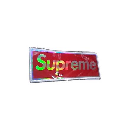 Supreme Hologram Sticker 13*5 cm