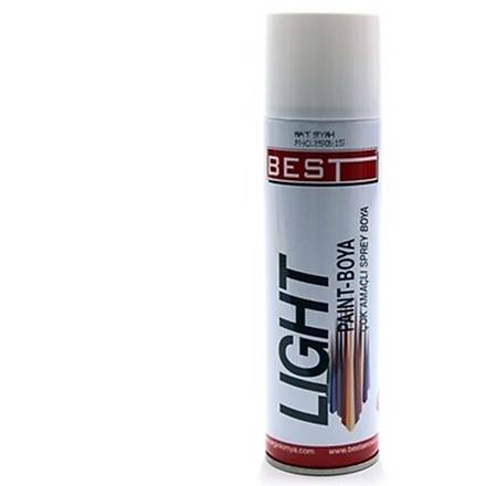Best Sprey Boya Mat Siyah 250ML