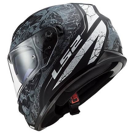 LS2 Stream Evo Kask Throne Mat Siyah Titanium