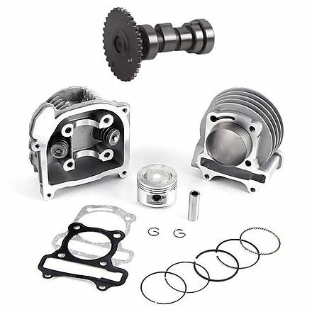 Kuba 80Cc Dnm Seti Silindir Piston-st Kapak-Eksantrik Komple Set Orijinal