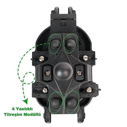 Tanyu FP400 Titreim Engelleyicili Tm Motosikletlere Uyumlu Telefon Tutucu