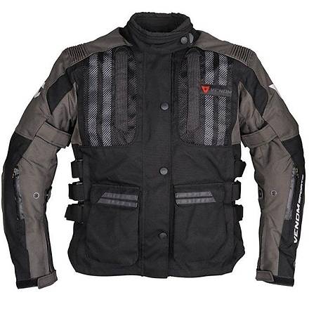Venom Tourex Motosiklet Montu 3 Katl Gri-Siyah
