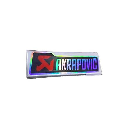 Akrapovic Hologram Sticker 13*4 cm