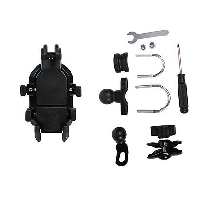 Tanyu FP400 Titreim Engelleyicili Tm Motosikletlere Uyumlu Telefon Tutucu