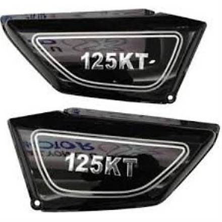 Mondial KT 125 Yan Kapak Takm Siyah Yazl