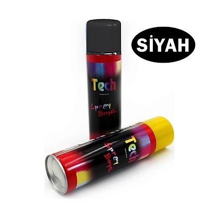 Tech Sprey Boya 170 Gr (Mavi-Krmz-Siyah-Beyaz)