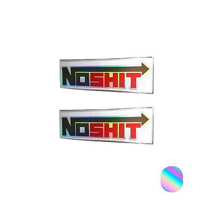 Noshit Hologram Sticker 2 ' Li - 14*4 cm