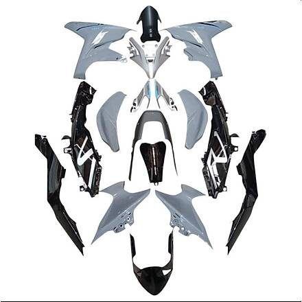 Cf Moto 250 Sr Kaporta Seti Nardo Gri Stickerli