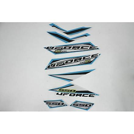 CF Moto CF 500 UTR-2 Etiket Seti Komple ORJNAL
