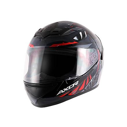 Axor Rage Python Siyah Gri Kask