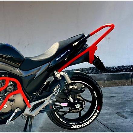 Mondial Drift L 125 Kuyruk Koruma Demiri Krmz