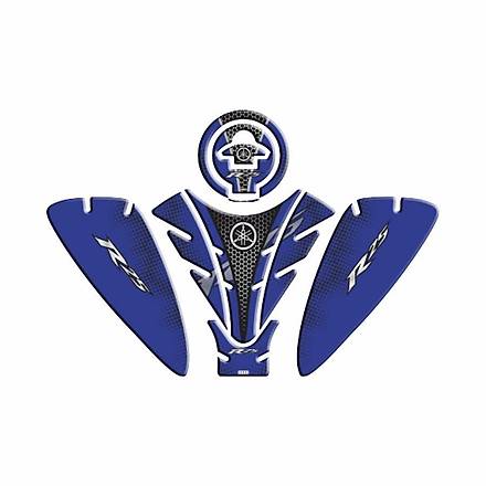 Yamaha YZF R25 Tank Pad Set Karbon Mavi 2019