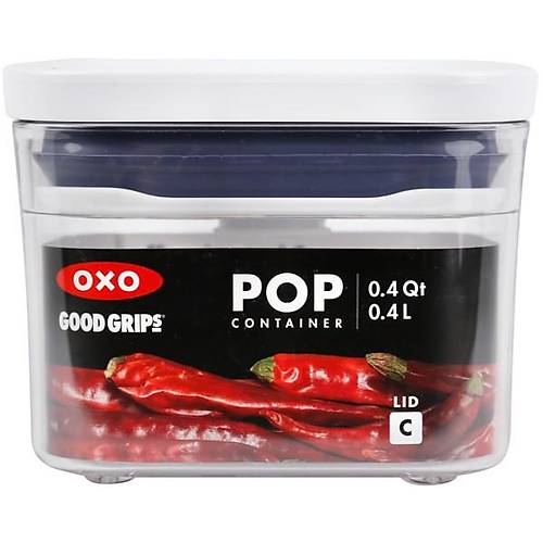 OXO GG POP Saklama Kabı - Küçük Kare Mini / 0.4 Lt