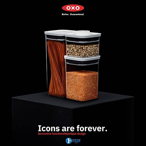 OXO GG POP Saklama Kab - Byk Kare Orta / 4 Lt