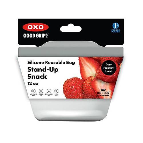 OXO GG Silikon Yeniden Kullan�labilir Po�et - Ayakta Duran At��t�rmal�k (335 mL)