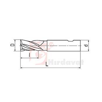 Mastercut Karbr Freze 22mm 4Z