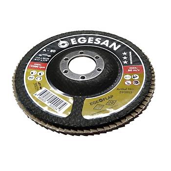 Egesan Flap Disk 80 Kum 115mm Aluminyum Oksit
