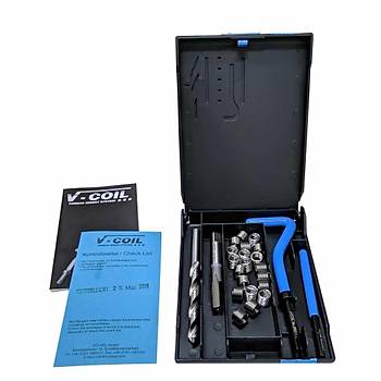 V-Coil M3.5x0.6 Helicoil Seti Di Tamir Takm