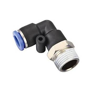 Firetech Pnmatik Dner Dirsek 10mm - M22x1.5 - 50 Adet
