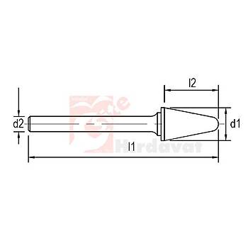 MasterCut Karbr Kalp Frezesi SL-42M Tala Krcl