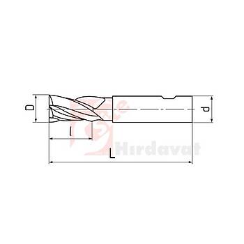 Mastercut Karbr Freze Uzun 18mm 4Z
