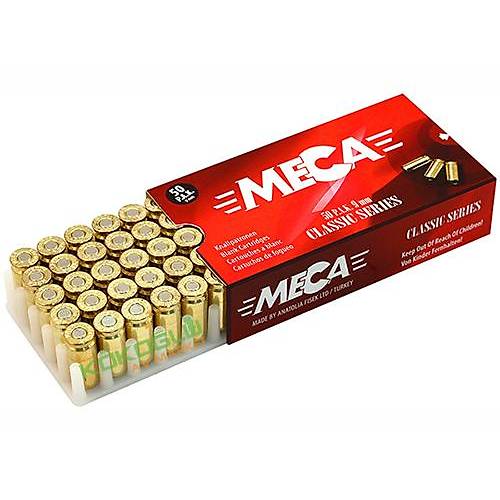 Meca 9.mm Kurusk Mermisi