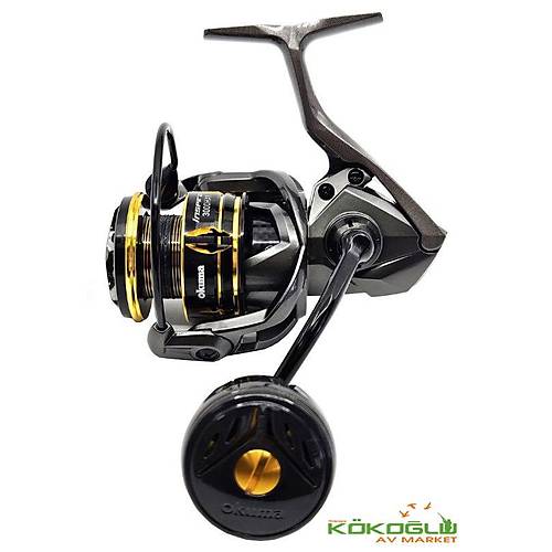 Okuma Inspira ISX-3000HA1 Gunsmoke 8+1BB Olta Makinesi