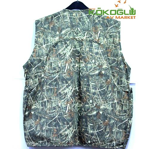 Trk Hunter Yeil-Saz Desenli Avc Yelei
