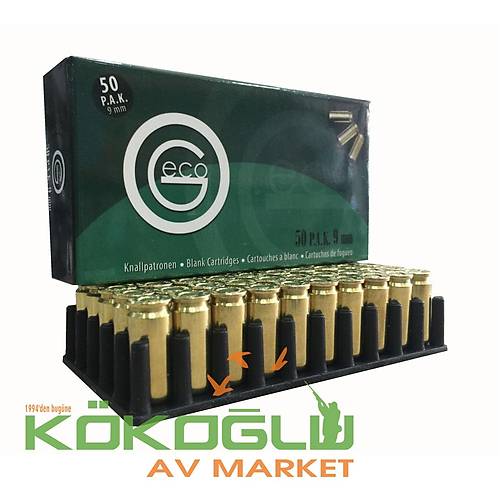  Geco 9 mm Kurusk Ses Mermisi