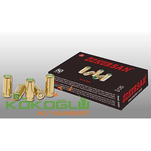 zkursan 9 mm Gold 10 Paket Kurusk Tabanca Mermisi
