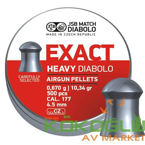 JSB Diabolo Exact  Heavy 4.52 mm  Haval Sama
