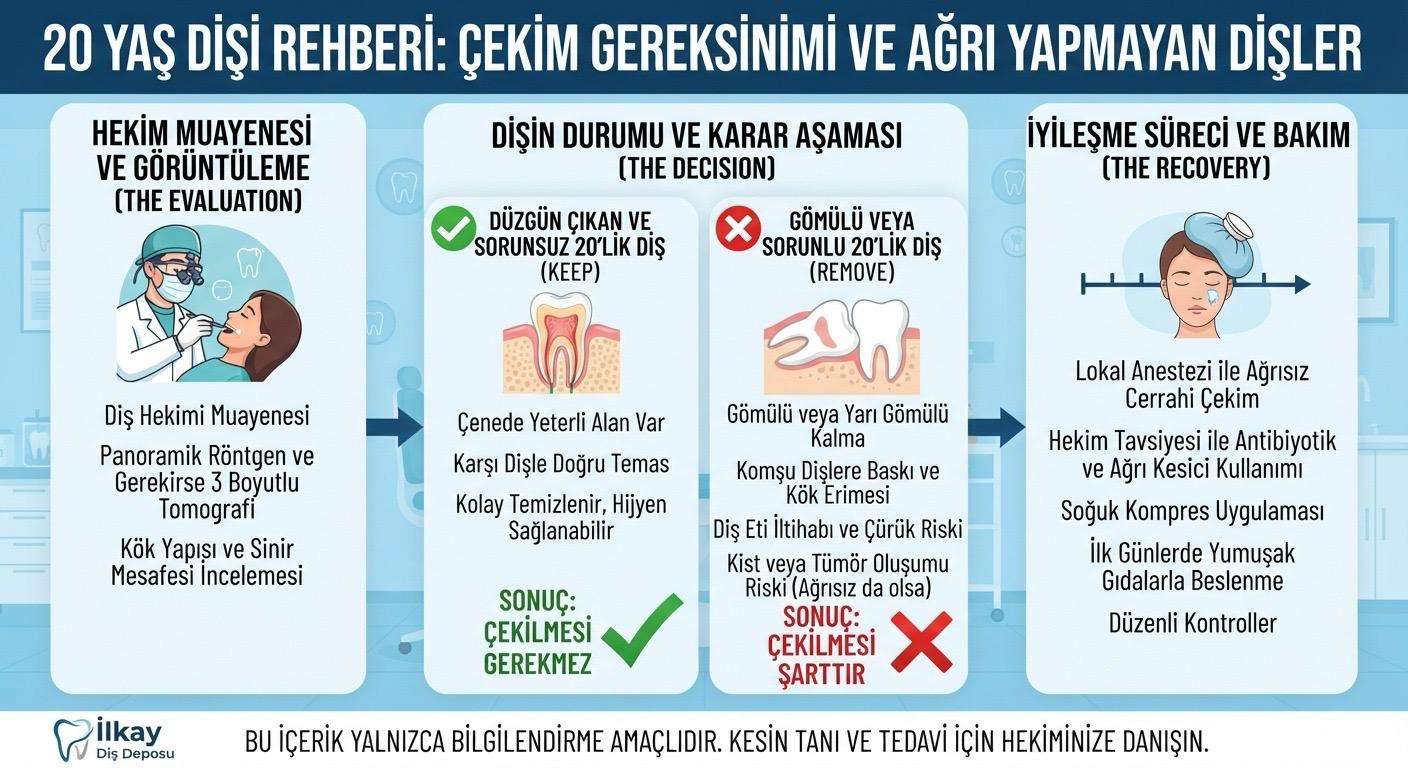 20 Ya� Di�i Rehberi: �ekim Gereksinimi ve A�r� Yapmayan Di�ler