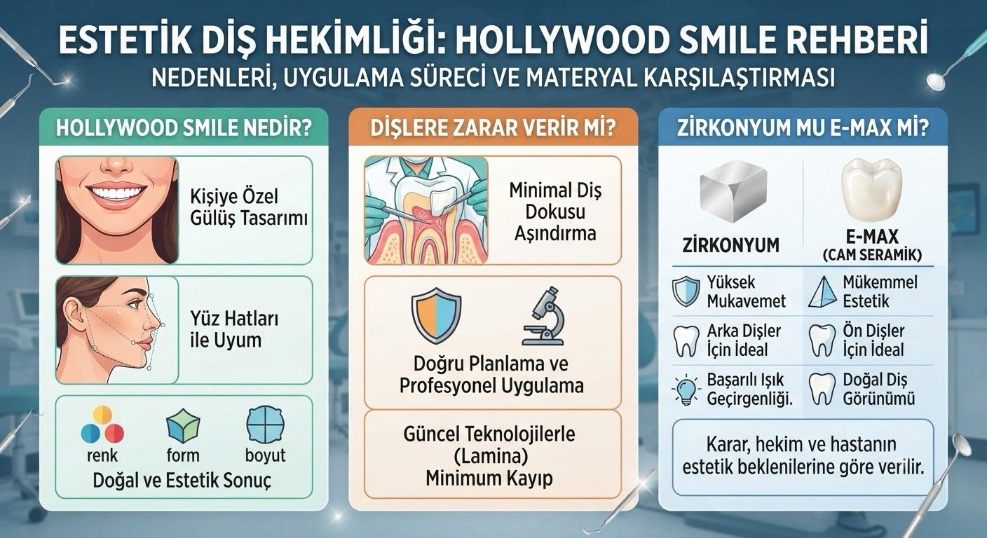 Estetik Di� Hekimli�i: Hollywood Smile Rehberi