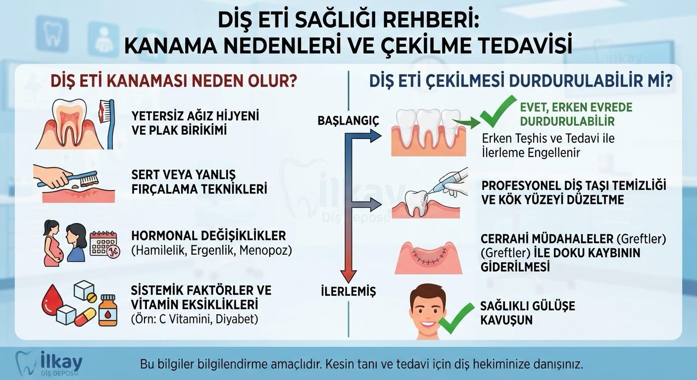 Di� Eti Sa�l��� Rehberi: Di� Eti Kanamas� ve Di� Eti �ekilmesi