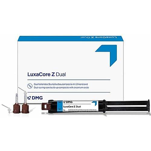 DMG LuxaCore Z-Dual Smartmix (2x9g) - Zirkonyum Katk�l� �ift Sertle�en Kompozit