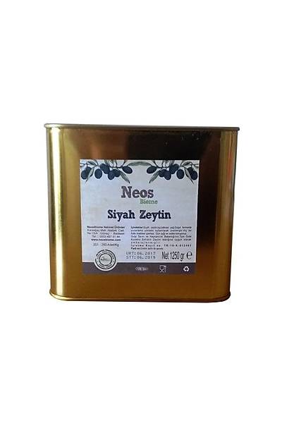Doðal Siyah Zeytin Net 1,250 g