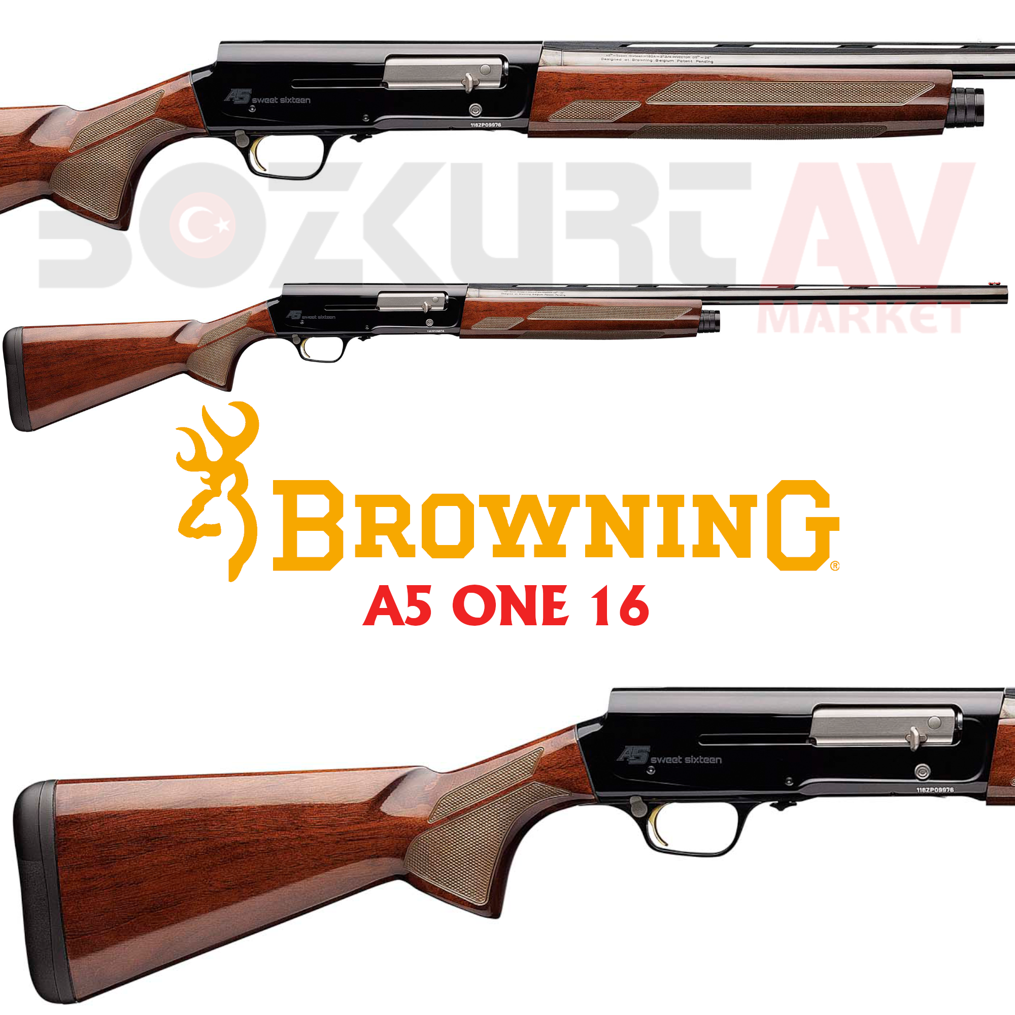 Browning A5 One 16 Otomatik Av Tüfeği
