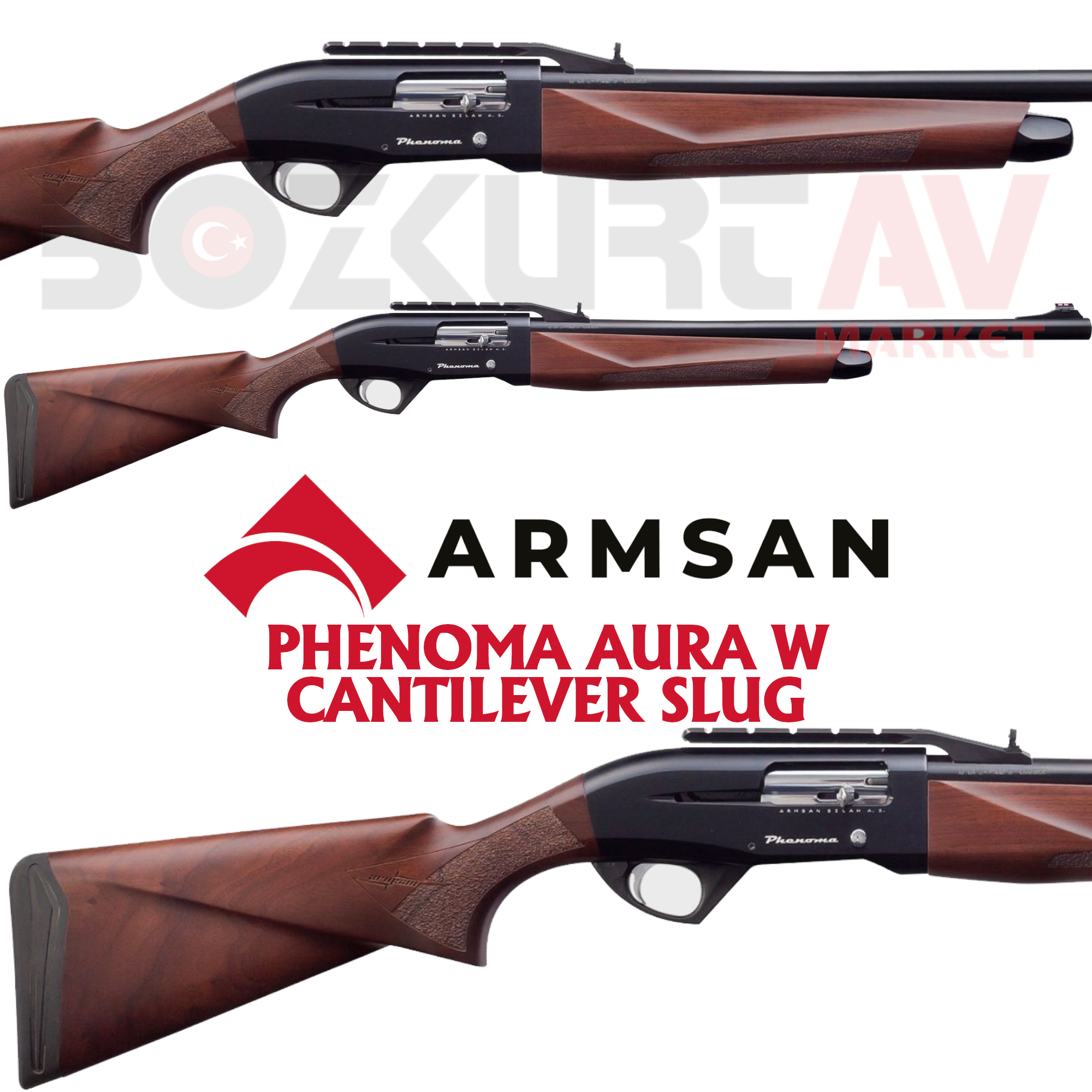 Armsan Phenoma Aura W Cantilever Slug Otomatik Av Tüfeği « Av