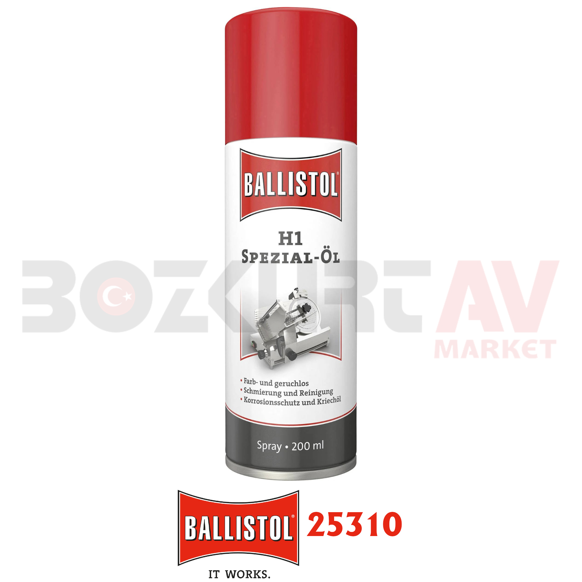 Ballistol H1 Spezial-öl 200 ml Özel Sprey Yağ