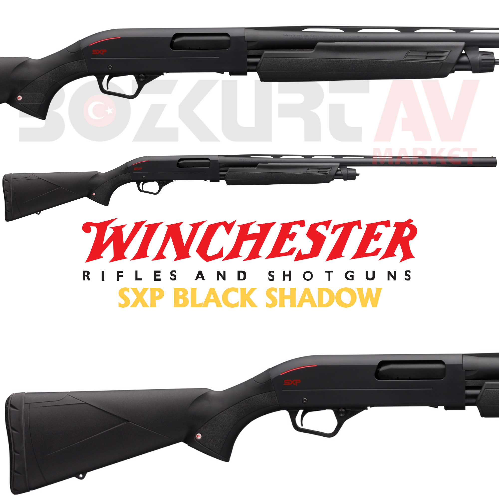 Winchester SXP Black Shadow Pompalı Av Tüfeği