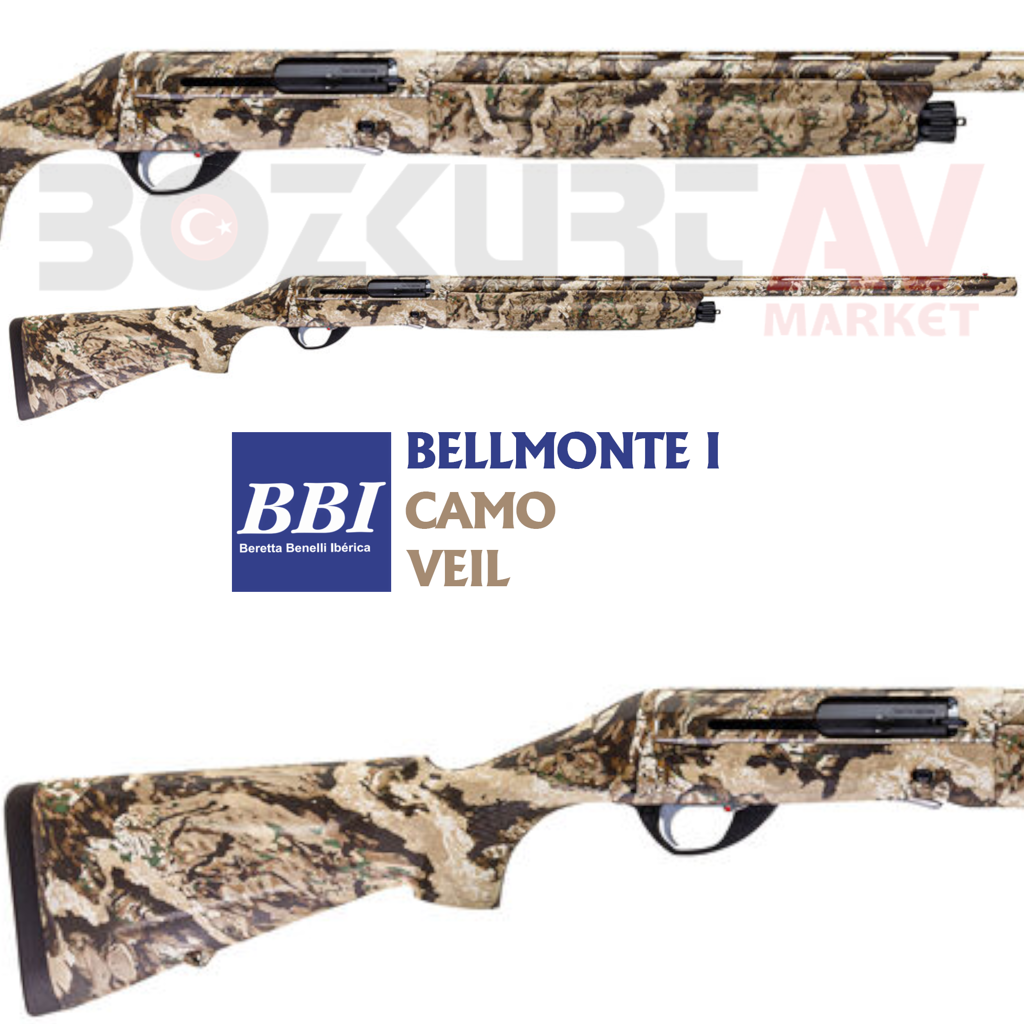 Benelli Bellmonte I Camo Veil Otomatik Av Tüfeği